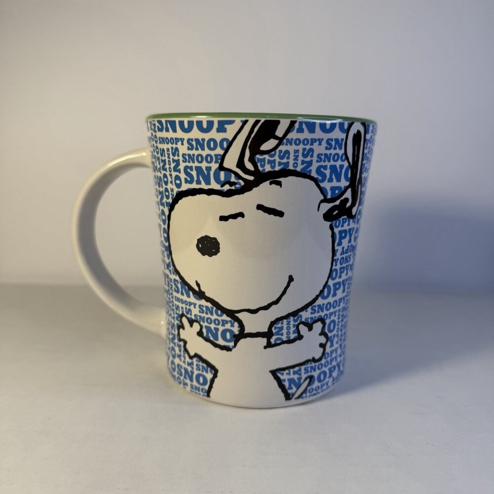 Snoopy Peanuts 15oz Coffee Tea Mug Gibson Charlie‎ Brown Funky Nostalgia New